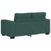 vidaXL 2-Sitzer-Sofa Dunkelgr&uuml;n 120 cm Stoff