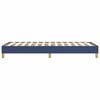 vidaXL Boxspringbettgestell Blau 80x200 cm Stoff