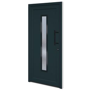 vidaXL Haust&uuml;r Anthrazit 98x200 cm PVC