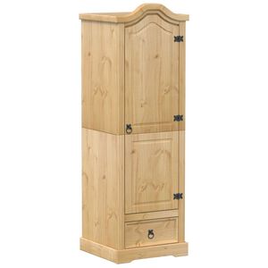 vidaXL Kleiderschrank Corona 55x52x170 cm Massivholz Kiefer