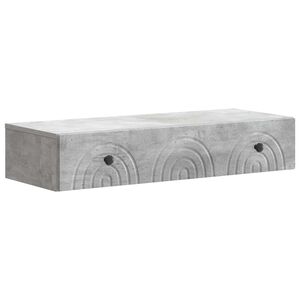 vidaXL Wandmontierter Beistelltisch 87,5 x 34,5 x 17 cm Holzwerkstoff