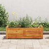 vidaXL Garten-Hochbeet Akazienholz 76x27,6x25 cm