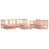 vidaXL 7-tlg. Garten-Lounge-Set Massivholz Douglasie