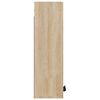vidaXL Wand-Badschrank Sonoma-Eiche 32x20x67 cm