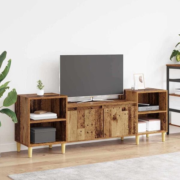 vidaXL TV-Schr&auml;nk Altholz 160 x 35 x 55 cm Holzwerkstoff