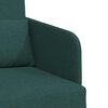 vidaXL Schlafsofa 60cm Dunkelgr&uuml;n Stoff