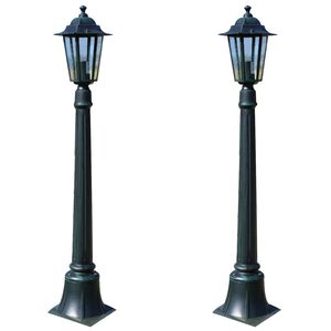 vidaXL Preston Gartenleuchten 2 Stk. 105 cm