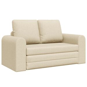 vidaXL Schlafsofa Creme 148 x 71 x 83 cm Stoff