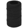 vidaXL Mehrzweck-Allzweckseil 2 mm 500 m Schwarz PP