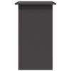 vidaXL Schreibtisch Grau 80x45x74 cm Holzwerkstoff