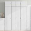 vidaXL Highboard Wei&szlig; 70x42,5x185 cm Holzwerkstoff
