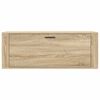vidaXL Wand-Schuhschrank Sonoma-Eiche 100x35x38 cm Holzwerkstoff
