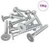 vidaXL Confirmat-Schrauben 5000 pcs Silber Metall