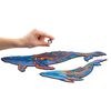 UNIDRAGON 268-tlg. Holzpuzzle Milky Whales King Size 43x27 cm