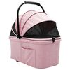 vidaXL Faltbarer Haustierwagen Rosa 78 x 54 x 101 cm 600D Oxford Stoff