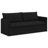 vidaXL Sofa Set 2 pcs Schwarz 196 x 82 x 85 cm Stoff