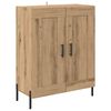 vidaXL Highboard Artisan-Eiche 69,5 x 34 x 180 cm Holzwerkstoff