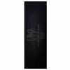 vidaXL K&uuml;chen Teppich Besteck Schwarz 180 x 60 cm Samt