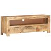 vidaXL TV-Schrank 110x30x40 cm Raues Mangoholz