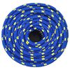 vidaXL Bootsseil Blau 12 mm 100 m Polypropylen