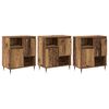 vidaXL Sideboards 3 stk. Altholz