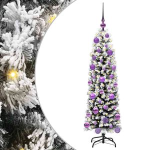 vidaXL K&uuml;nstlicher Weihnachtsbaum mit 150 LEDs mit St&auml;nder Gr&uuml;n 120 cm
