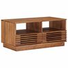 vidaXL Couchtisch mit Schubladen Natur 85 x 45,5 x 40 cm