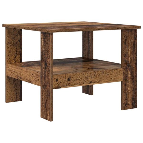 vidaXL Couchtisch Altholz 57 x 55 x 45 cm Holzwerkstoff