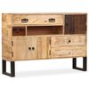 vidaXL Sideboard Massivholz Mango 115x30x80 cm