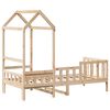 vidaXL Tagesbett mit Dach 80x200 cm Massivholz Kiefer