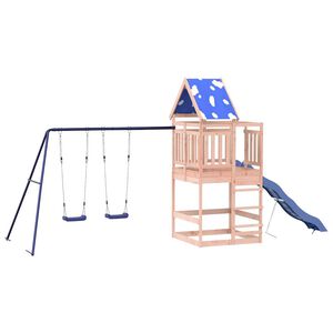 vidaXL Spielturm Massivholz Douglasie