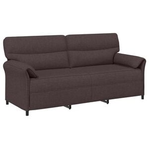 vidaXL Sofa 100% Polyester, Metallrahmen, MDF, Sperrholz