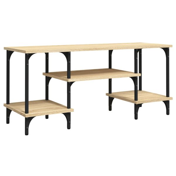 vidaXL TV-Schrank Sonoma-Eiche 102x35x45,5 cm Holzwerkstoff