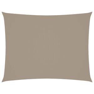 vidaXL Sonnensegel Oxford-Gewebe Rechteckig 2,5x4 m Taupe