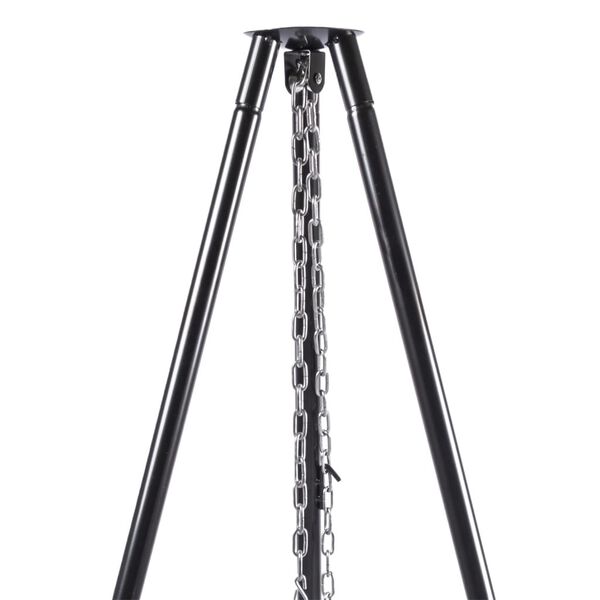 RedFire Schwenkgrill mit Dreibein und Feuerschale 50 cm Schwarz