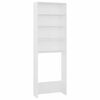 vidaXL Waschmaschinenschrank Wei&szlig; 64x24x190 cm