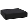 vidaXL Sitzkissen 40 x 40 x 11 cm PU-Schaum Schwarz