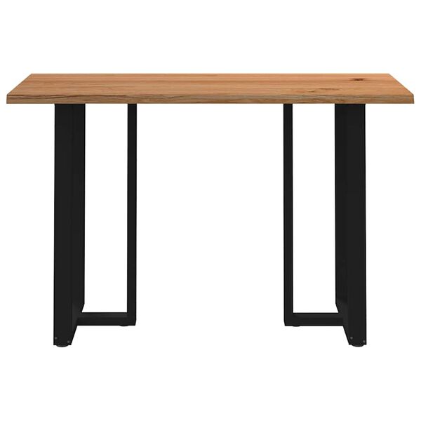 vidaXL Bartisch mit Baumkanten 180x80x102 cm Massivholz Rechteckig