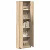 vidaXL Kleiderschrank Sonoma-Eiche 55 x 25 x 189 cm Holzwerkstoff
