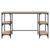 vidaXL Schreibtisch Artisan-Eiche 140 x 50 x 75 cm Holzwerkstoff