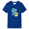 vidaXL Kinder-T-Shirt Dunkelblau 128