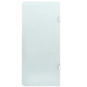 vidaXL Urinal-Trennwand Wandmontage 90 x 40 cm Hartglas