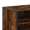 vidaXL TV-Schrank R&auml;uchereiche 80x34,5x40 cm Holzwerkstoff und Metall