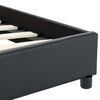vidaXL Bettgestell Schwarz Kunstleder 140 &times; 200 cm