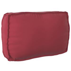 vidaXL Kissen Oxford-Stoff Weinrot 70 x 40 x 12 cm