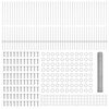 vidaXL Zaun mit Pfosten Silber 1,2 x 100 m Stahl