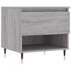 vidaXL Couchtische 2 Stk. Grau Sonoma 50x46x50 cm Holzwerkstoff