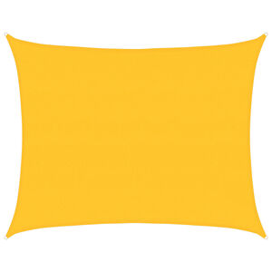 vidaXL Sonnensegel 160 g/m&sup2; Rechteckig Gelb 6x7 m HDPE