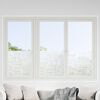 vidaXL Fensterfolien 2 Stk. Matt Sternen-Muster PVC