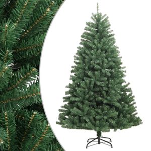 vidaXL K&uuml;nstlicher Weihnachtsbaum Klappbar mit St&auml;nder Gr&uuml;n 240 cm